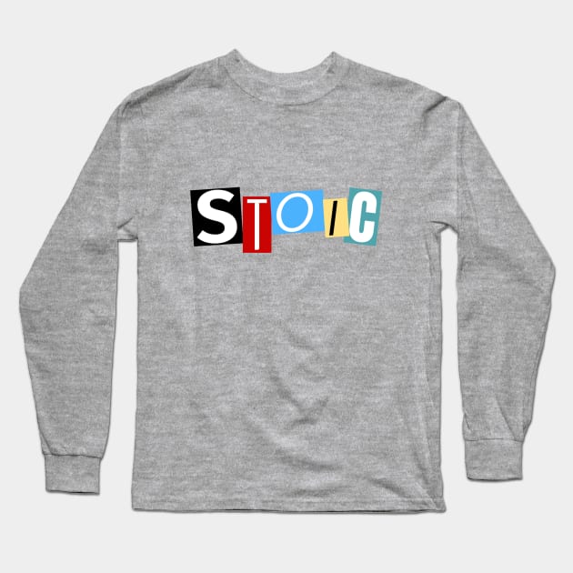 STOIC Long Sleeve T-Shirt by Rules of the mind